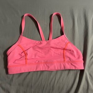 Pink Lululemon Sports Bra